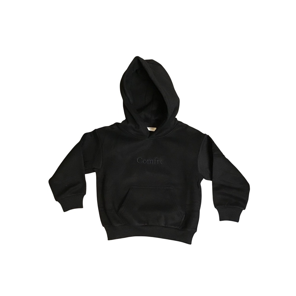 Comfrt Kids Onyx Black Long Sleeve Signature Hoodie Size XS NWT - Picture 6 of 11